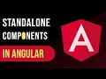 Standalone Components with Angular Elements to generate Web Components