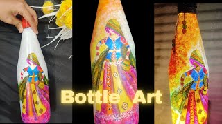 DIY Bottle Art 🍾 Glass penting Ideas #diy