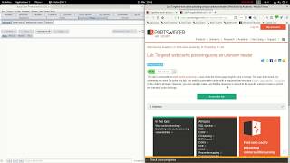 Targeted web cache poisoning using an unknown header (Video solution)