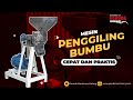 MESIN PENGGILING BUMBU | Menggiling Bumbu secara CEPAT & PRAKTIS !