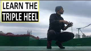 How to Skip Rope like a Boxer!  The Triple Heel jump rope boxers move