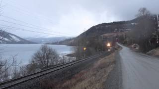 Norrtåg passerar Åre