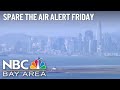 Bay Area heat wave and Spare the Air alert