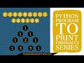Python Program to print Fibonacci sequence || Programming In Python