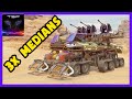 Crossout #621 ► 3x Median Sniper Cannons Art Tank Build & PvP Gameplay