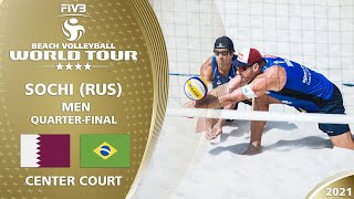 Cherif/Ahmed vs. Alison/Álvaro Filho - Men's QF | Full Match | 4* Sochi 2021