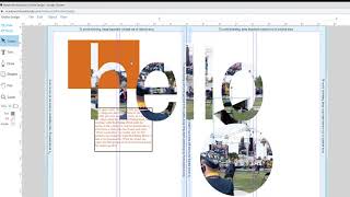 Tools, Menus and Workspace for Walsworth's Page Editor