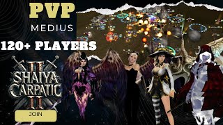 Shaiya Carpatic 2 PVP Medius BIG PVP 120 + Players