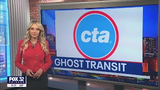 Buses, trains still ghosting commuters in Chicago