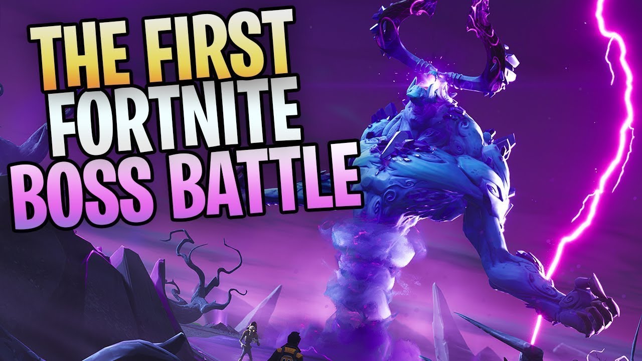 Fortnite: Save The World - Killing The Final Boss (Storm King) - YouTube