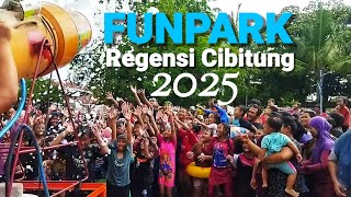 Keseruan di kolam renang FunPark Regensi Cibitung ~ Liburan Awal Tahun Baru 2025