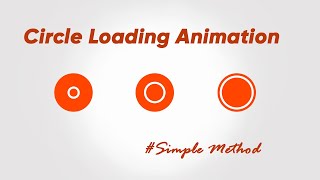 Loading Animation Effects in Html and CSS