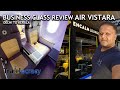 Flying Vistara Business Class | Vistara Airlines Review | Business Class Lounge Experience