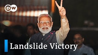 India election: Modi's BJP secures huge win | DW News