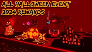 All Halloween Event 2024 Rewards! [Cube Defense]