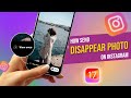 How To Send Disappearing Photos & Videos on Instagram