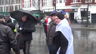 Demo NRW Erwacht 05.02.2023 Solingen,Demo Platz Rundgang