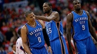 Kevin Durant and Russell Westbrook Lead the Thunder to a Game 3 Victory