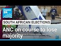 ANC on course to lose majority in South Africa's seismic election • FRANCE 24 English