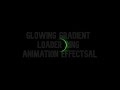Glowing Gradient Loader Ring Animation Effects || Using HTML & CSS ||WEB BURNER