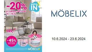 Möbelix leták (SK) - 10.6.2024 - 23.6.2024