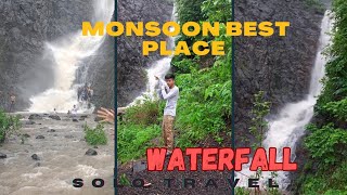 Monsoon Best place in Mumbai | most Beautiful WATERFALL | Only 20 Rs | full information | #mrview00