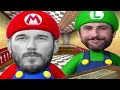 Supereddieman reactions Mario reacts to nintendo memes 7 ft luigi by smg4