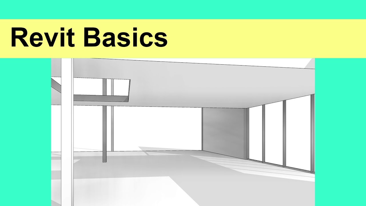 Revit Basics 01 Youtube