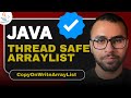 Java ArrayList vs CopyOnWriteArrayList 🔥 | Thread-Safe Code Explained!