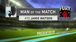 Jamie Watson | Securian Man of the Match | September 17, 2016