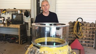 Preparing The Acrylic Cylinder For Homemade Submarine | Isolation Project