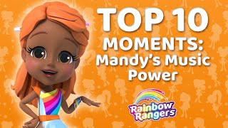 Top 10 Mandy Music Power Moments | Rainbow Rangers