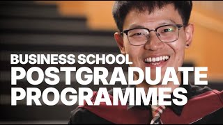 Postgraduate programmes at the Business School