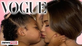 Kylie Jenner's Daughter Stormi Makes Vogue Cover DEBUT!