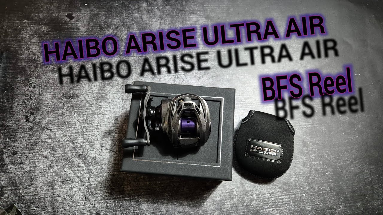 Haibo Arise Ultra Air - The New BFS Reel Unboxing - YouTube