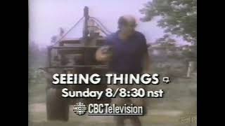 CBC Promo - Seeing Things 1984