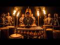 Tribal Drum Circle Meditation | Cinematic Fire Ritual & Deep Earth Rhythm | Shamanic Fire Circle
