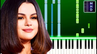 Selena Gomez - Same Old Love (Piano Tutorial Easy)