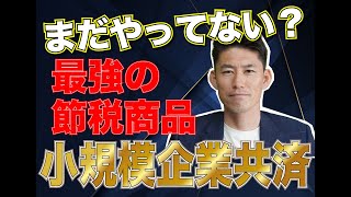 【小規模企業共済】　節税しながら将来へ備える最強の商品　具体的な数字を使ってメリットデメリットを完全解説　大増税時代を乗り切ろう！