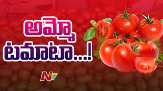 సెంచరీకి చేరువలో టమాటా ధర | Tomato Rate Increase | Ntv