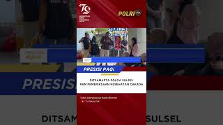 DITSAMAPTA POLDA SULSEL PAM PEMERIKSAAN KESEHATAN CAKADA