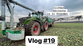 Farmvlog #19 | Fendt 1050 im Einsatz | Organische Düngung im Raps