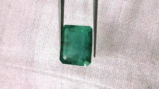 12.81 CTS natural emerald Gia certified