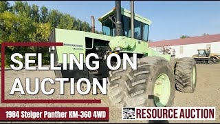 SELLING ON AUCTION - 1984 Steiger Panther KM 360 4WD OCT24