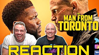 AN UNLIKELY DUO!!!! The Man From Toronto Trailer REACTION!!!