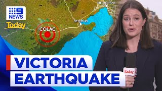 Victoria's south-west rattled by 5.0 magnitude earthquake | 9 News Australia