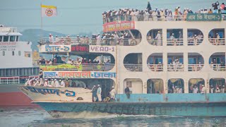 বিপুল যাত্রী নিয়ে ছুটছে ইয়াদ-১ | Overloaded Passenger Vessel