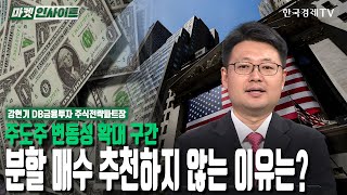 주도주 변동성 확대 구간…분할매수 추천 않는 이유는? / 시장진단 / 한국경제TV