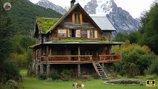 The Man Took 365 Days to Build a 2-Story Wooden House: The Journey from Start to Finish