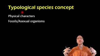 Biology:  Species Concepts and Characters